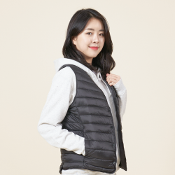 랜더스 V넥 라이트패딩조끼 LD90W